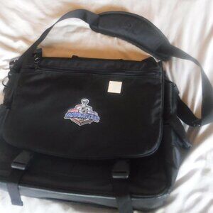 Stanley Cup Eastern Western NHL Final 2007 Black computer Sachel shoulder Bag Ne